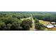 Aerial view showing a long road surrounded by lush greenery at 6050 Mcconnells Hwy, McConnells, SC 29726