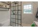 Modern bathroom with a walk-in shower at 6050 Mcconnells Hwy, McConnells, SC 29726