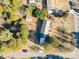 Aerial view of property, showing house and surrounding lot at 105 Shall Mar Ln, Mooresville, NC 28117