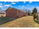 Backyard view of brick home at 111 Lois Ct, Statesville, NC 28625