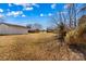 Large backyard with detached garage at 111 Lois Ct, Statesville, NC 28625