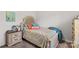 Charming bedroom with a full bed and nightstand at 111 Lois Ct, Statesville, NC 28625