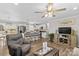 Open living space with kitchen and lots of natural light at 111 Lois Ct, Statesville, NC 28625