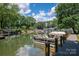 Waterfront oasis with boat dock, serene waters and convenient boat slip at 1934 Hickory Hills Dr, Denver, NC 28037