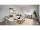 Stylishly decorated living room with a comfortable couch and modern accents at 1934 Hickory Hills Dr, Denver, NC 28037