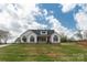 Inviting single-Gathering home with white siding and black shutters, complemented by a lush green lawn at 2657 Polo Ln, Maiden, NC 28650
