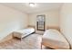 Bedroom with two twin beds and a large window at 10035 Little Creek Rd, Mint Hill, NC 28227