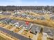 Aerial view showcasing home's location in a neighborhood at 111 N Shayna Rd, Troutman, NC 28166