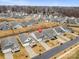 Aerial view showcasing home's location in a neighborhood at 111 N Shayna Rd, Troutman, NC 28166