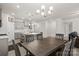 Kitchen and dining area with island and seating at 111 N Shayna Rd, Troutman, NC 28166