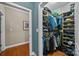 Large walk-in closet with ample shelving and hanging space at 18119 Coulter Pkwy, Cornelius, NC 28031