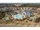 Community pool, tennis courts, and bocce ball at 18119 Coulter Pkwy, Cornelius, NC 28031