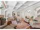 Living room with hardwood floors, high ceilings and a fireplace at 2310 La Maison Dr, Charlotte, NC 28226