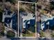 Aerial view showcasing home's size and curb appeal at 353 Killian Ct, Matthews, NC 28104