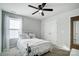 Bright bedroom featuring a white metal bed frame at 414 Shallowford Dr # 44, Rock Hill, SC 29732