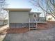 House exterior with gray siding and deck at 535 Brooklyn Ave, Cramerton, NC 28032