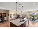 Spacious kitchen with island and stainless steel appliances at 1132 Cades Ct, Denver, NC 28037