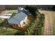 Spacious backyard with a fenced in yard and a patio area, perfect for entertaining at 118 Cypress Acres Ln, Statesville, NC 28625