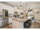 Modern kitchen with stainless steel appliances and granite countertops at 1844 Giana Ln, Monroe, NC 28112