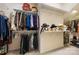 Spacious walk-in closet with ample storage space for all your clothes and accessories at 5981 Bison Ct, Fort Mill, SC 29707