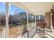 Relaxing front porch with rocking chairs and a view of the yard at 1357 Meadowdale Rd, Rock Hill, SC 29732