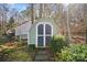 Additional storage shed with double doors at 1511 Longbrook Dr, Charlotte, NC 28270