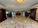 Elegant lobby with tile flooring and dark wood accents at 300 W 5Th St # 339, Charlotte, NC 28202