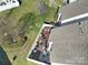 Aerial view of townhouses with private backyard at 9450 Shumacher Nw Ave, Concord, NC 28027