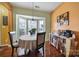 Charming breakfast nook with bay window and hardwood floors at 9450 Shumacher Nw Ave, Concord, NC 28027