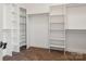 Large walk-in closet featuring ample shelving and hanging space at 1744 White Fawn Ln, Rock Hill, SC 29730