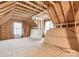 Unfinished attic space with exposed beams and ample potential at 1744 White Fawn Ln, Rock Hill, SC 29730