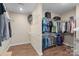 Large walk-in closet with ample shelving and hanging space at 298 Bouchard Dr, Waxhaw, NC 28173