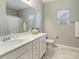 Clean bathroom with white vanity and tiled floor at 3001 Cedric Ct, Fort Mill, SC 29715