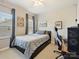 Spacious bedroom with a bed and workspace at 3001 Cedric Ct, Fort Mill, SC 29715