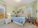 Bedroom with double bed, bookshelves, and guitar at 3001 Cedric Ct, Fort Mill, SC 29715