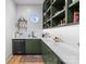 Well-organized pantry with ample shelving and a stylish design at 336 Anthony Cir, Charlotte, NC 28211