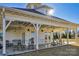 Relaxing porch at the community center at 517 Trillium Way, Belmont, NC 28012