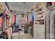 Large walk-in closet with ample shelving and hanging space at 517 Trillium Way, Belmont, NC 28012