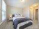 Bright bedroom with a cozy bed and ample space at 810 Ayrshire Ave, Fort Mill, SC 29708