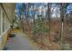 Gravel pathway alongside a wooded area at 114 Ashbrook Dr, Fort Mill, SC 29715