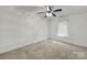 Simple bedroom with window and ceiling fan at 114 Ashbrook Dr, Fort Mill, SC 29715