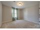 Bright bedroom with carpet flooring and neutral walls at 2229 Iron Works Dr, Clover, SC 29710