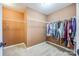 Large walk-in closet with double hanging rods at 2229 Iron Works Dr, Clover, SC 29710