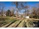 Large, grassy backyard at 3309 E Broad St, Statesville, NC 28625
