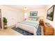 Stylishly staged bedroom featuring a comfortable bed and ample closet space at 3309 E Broad St, Statesville, NC 28625