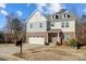 Two story home with gray siding and brick accents at 356 Nantucket Way, Rock Hill, SC 29732