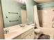 Bathroom with double vanity, tub, and shower at 14021 Eldon Dr, Charlotte, NC 28277