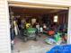 Interior of a detached garage with various items at 1432 Poston Dr, Lincolnton, NC 28092