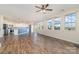 Modern kitchen with stainless steel appliances and a center island at 1878 Sapphire Meadow Dr, Fort Mill, SC 29715