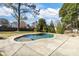 Inviting kidney-shaped pool with a fire pit area at 2008 Townsend Ave, Charlotte, NC 28205